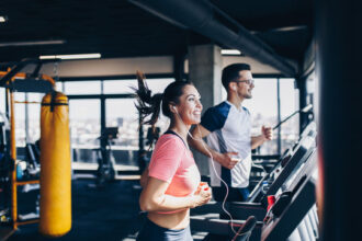 Working Out with Two Guys . Romina Boudoir