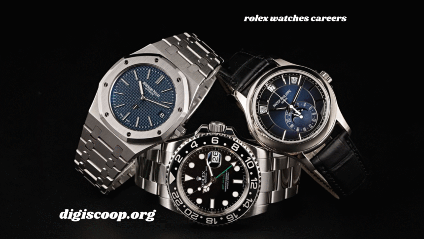 rolex watches careers