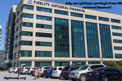 why am i getting a package from fidelity national financial