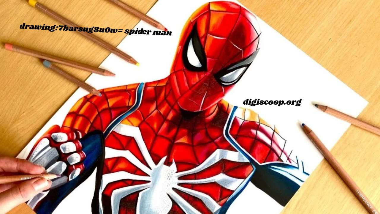 drawing:7barsug8u0w= spider man