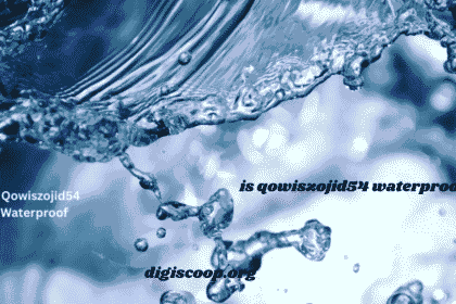 is qowiszojid54 waterproof
