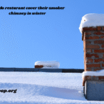 how do resturant cover their smoker chimney in winter