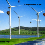 3.49e10 watts to gw