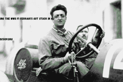 during the wwii f1 ferrari's got stuck in nj