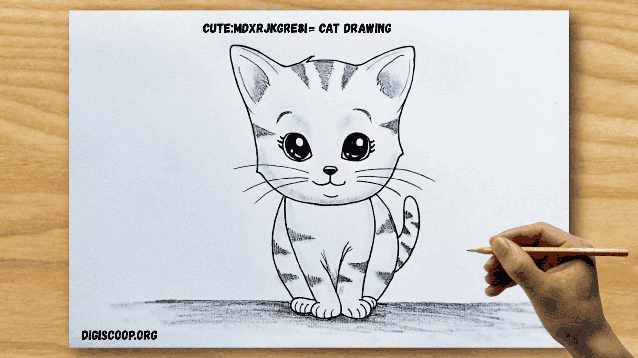 cute:mdxrjkgre8i= cat drawing